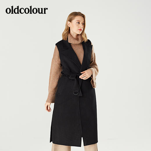 oldcolour驼色双面尼马夹 商品图4