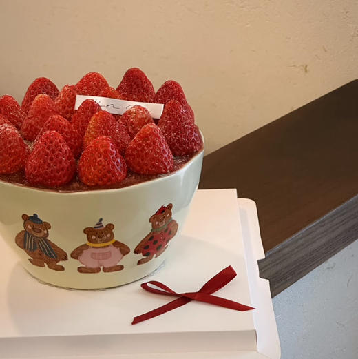 熊熊草莓碗 商品图2