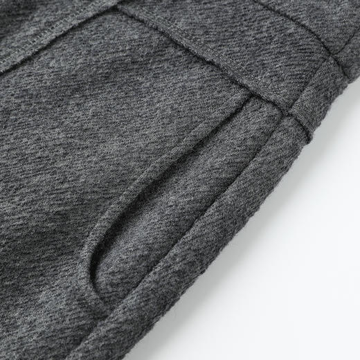 Famecoco范可儿冬季保暖羊毛休闲萝卜裤女FAB8GA010 商品图2