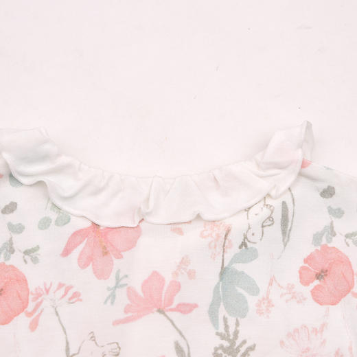 棉果果春季新品商场同款女童莫代尔哈衣爬服对开连体衣M121722425006 商品图4