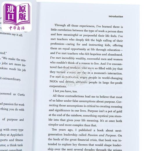 【中商原版】哈佛商业评论指南系列 制定目标 英文原版 HBR Guide to Crafting Your Purpose John Coleman 商品图2
