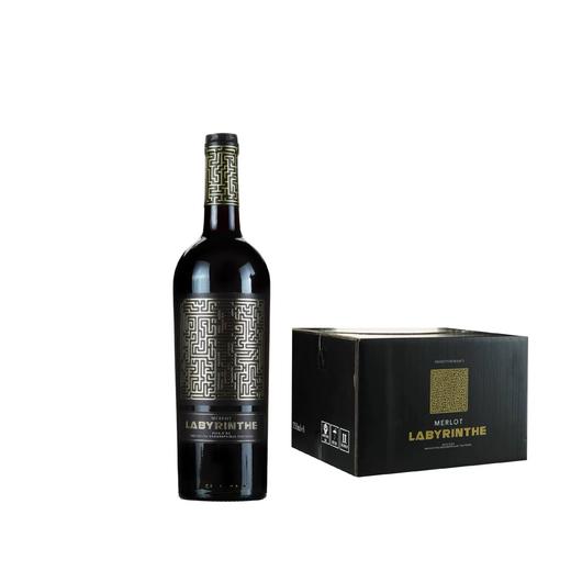 【整箱6瓶】迷宫美乐干红葡萄酒 750ml/瓶*6瓶 商品图0