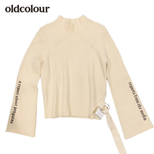 oldcolour欧珂宽松秋季韩版百搭针织衫女长袖秋装新款外套 商品图1