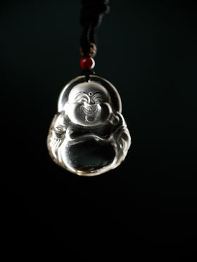 预售 黄水晶弥勒吊坠 高货精工 长3.6cm 宽3.1cm【器悟雅玩】