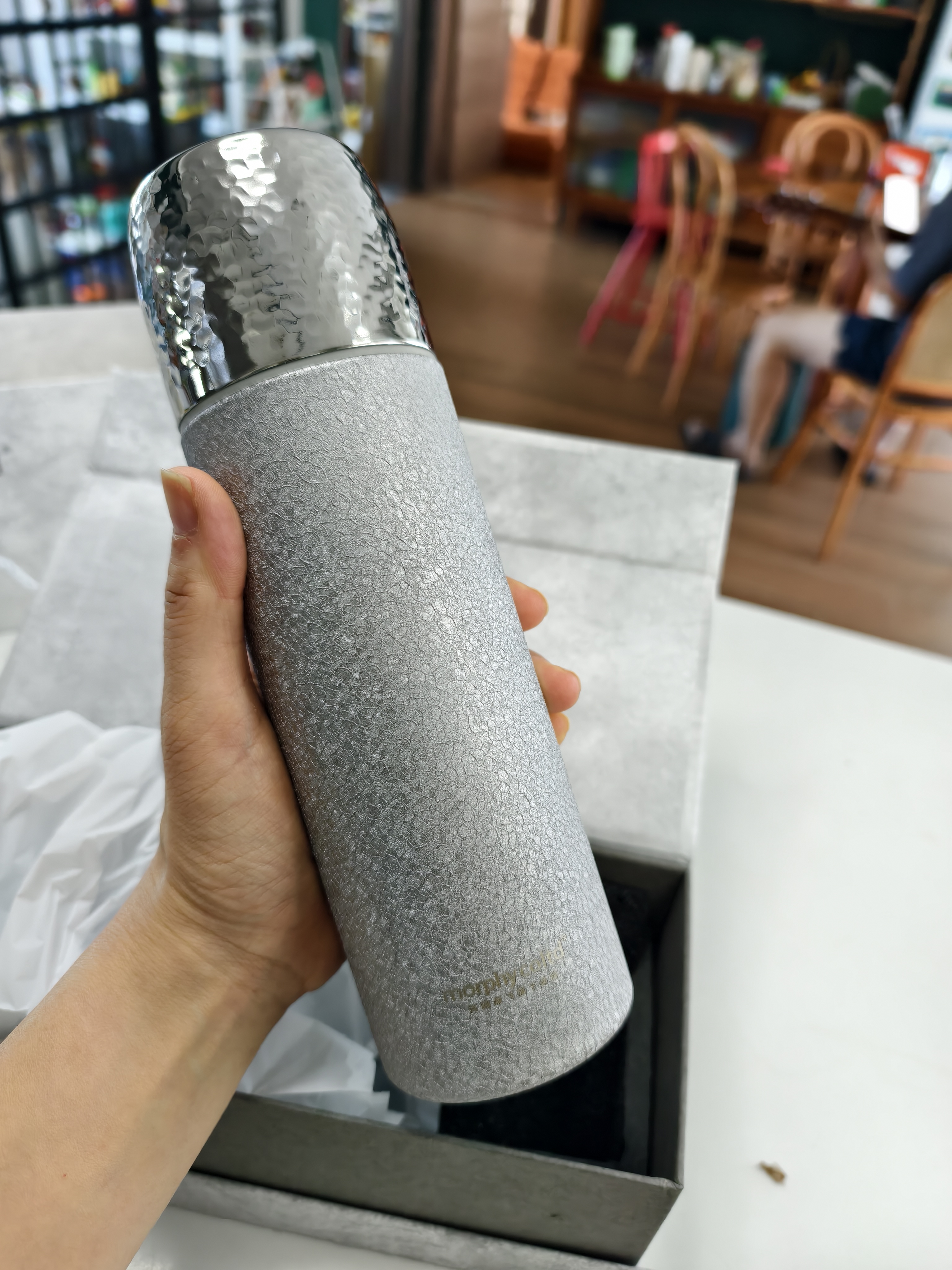 英国摩飞旗下品牌morphycoltd 钛合金保温杯 茶水