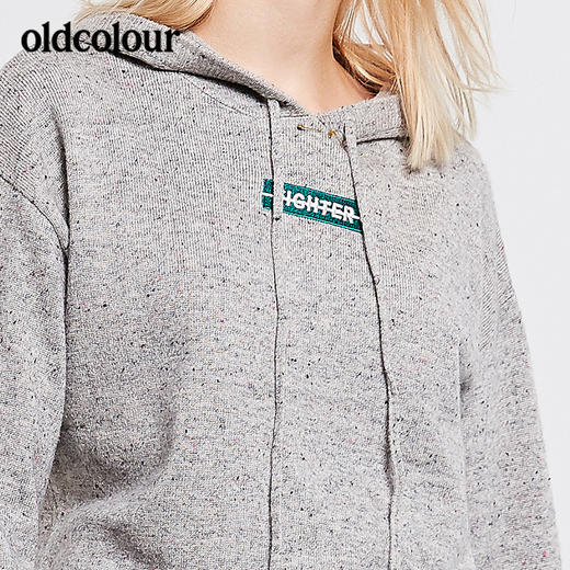 oldcolour连帽冬季新款卫衣女 商品图2