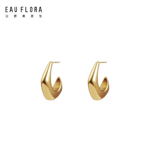 『欧拉』极简几何造型耳环 商品图0