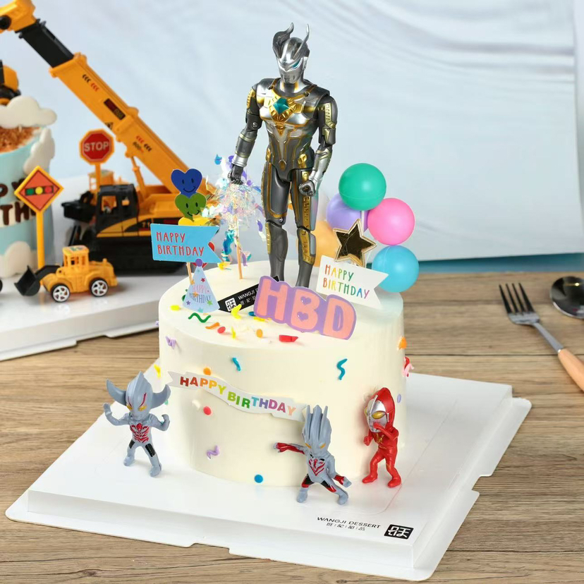 【黄金赛罗蛋糕】-新鲜芒果与百利脆脆片夹心，有进口动物淡奶油和混合乳脂奶油可选