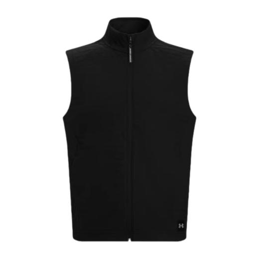 【2026新年冬装好礼】【商品热卖中，如无货将做自动退款】安德玛2024秋冬新款上衣男子轻质高尔夫运动羽绒马甲1387120-001 商品图0