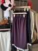 【GZ】无忧购韩系慵懒百搭宽松显瘦花边拼接毛呢直筒半身裙3320（截单后7天发货）25年清仓捡漏 商品缩略图14