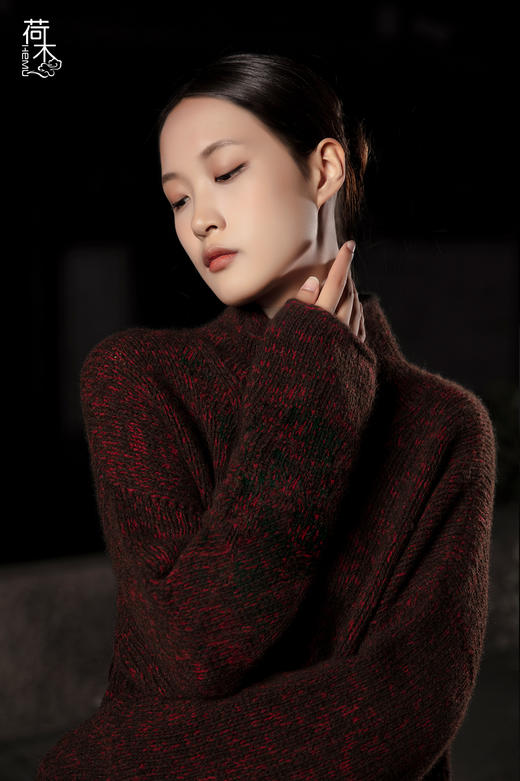 荷木HEMU丨沙丘·高领衫 商品图3