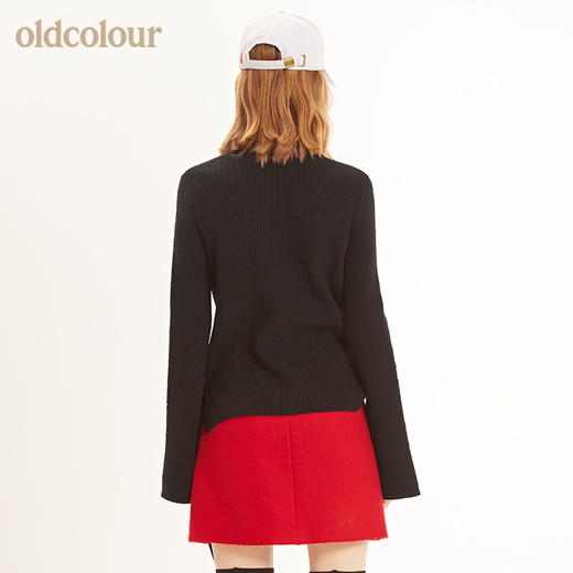 oldcolour欧珂宽松秋季韩版百搭针织衫女长袖秋装新款外套 商品图2