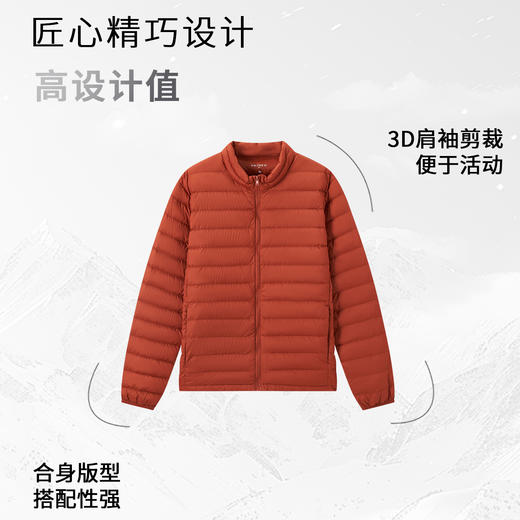 【棉羽】轻薄立领羽绒服1N4113704 商品图1