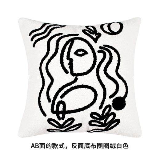 【多色可选】娜家北欧高级抱枕45*45cm/腰枕30*50 商品图3