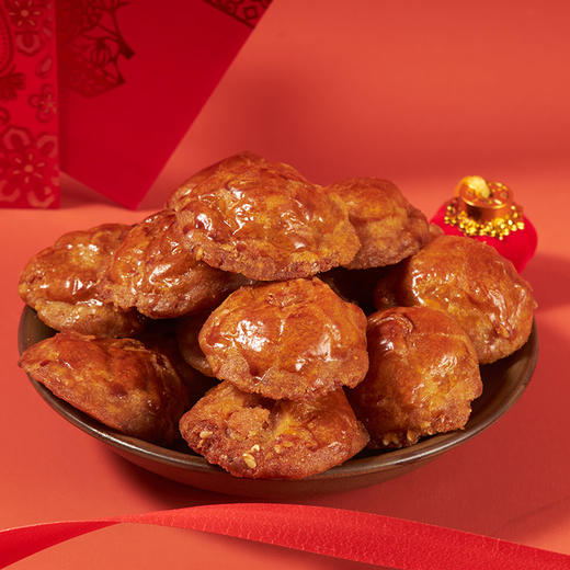 广州酒家 喜庆大礼包礼盒广式腊味腊肠曲奇饼干新年手信年货送礼品 商品图4