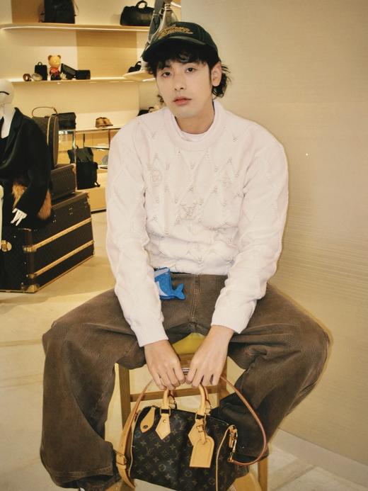 驴家 秋冬慵懒感穿搭 胶花针织毛衣‼️ 商品图1