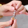 【2025年十二生肖手串】羊女 能量矩阵“才落我家”红玛瑙白水晶手串手链 女士单圈手串配饰【羊女-建议戴左手】 商品缩略图3