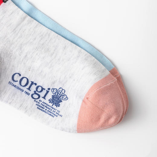 英伦雪韵印花·CORGI英国进口 中筒袜 秋冬季精选 商品图1