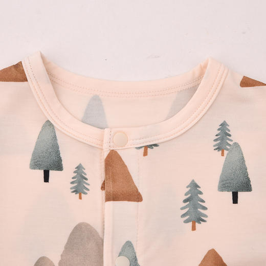 棉果果春季新品商场同款男童莫代尔哈衣爬服对开连体衣M111722425007 商品图2