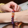 【2025年十二生肖手串】蛇女 能量矩阵“兜兜转赚”紫水晶朱砂手串手链 女士单圈手串配饰【蛇女-建议戴左手】 商品缩略图4