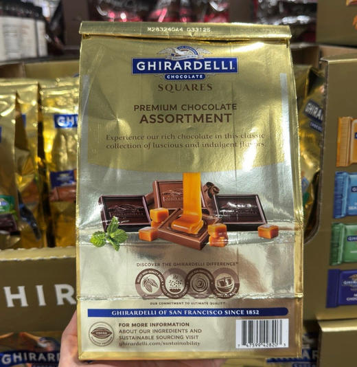 📣美国🇺🇸直邮特价220元🉐包税包邮到手了🔥🔥Ghirardelli吉尔德利经典综合巧克力！每袋671.4g内含四种口味！ 商品图3