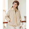 FAMECOCO范可儿衬衫式短款小众轻薄百搭羽绒服女冬款FAB8AJ035 商品缩略图1