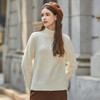 Famecoco范可儿羊毛衫100%纯羊毛套头毛衣百搭打底衫FAB8DB023 商品缩略图0