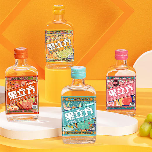 江小白果立方白酒多口味168ml 商品图1