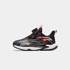 安踏儿童2024新款男大童弓速跑鞋专业防滑纽扣运动鞋312449963N