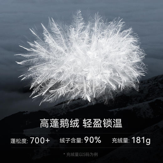 KAILAS凯乐石 户外运动 女款滑遍全球羽绒外套 KG2443231 商品图2