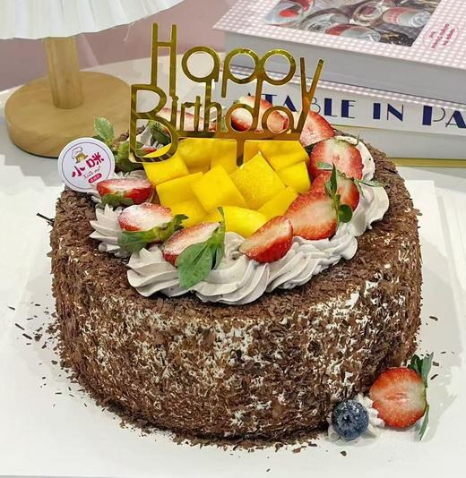 【莓好将至】黑森林草莓蛋糕（一层草莓夹心，一层巧克力脆脆夹心） 商品图0