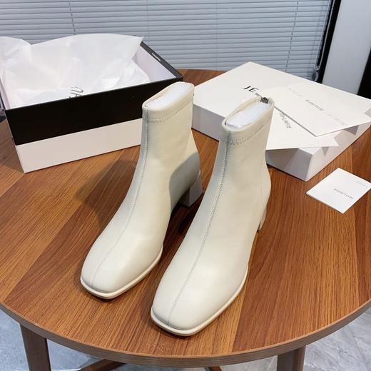 纪华菲 真皮中帮粗高跟女鞋 商品图5