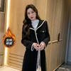 奢姿大码女装2024年冬季赫本风双面呢子上衣胖妹妹小香风毛呢外套9944356078 商品缩略图0