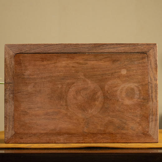 清 黄花梨束腰三弯腿案上几摆件 商品图2