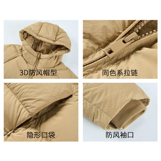 【棉羽】廓形连帽羽绒服1N4113707 商品图2