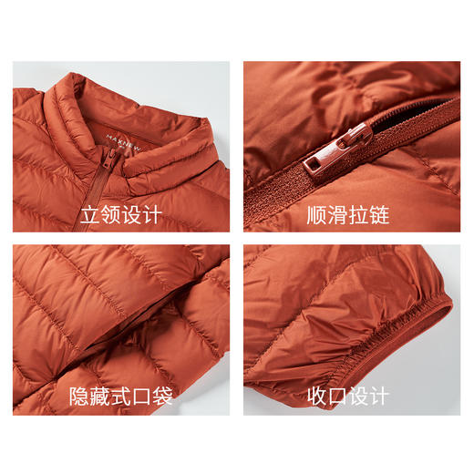 【棉羽】轻薄立领羽绒服1N4113704 商品图2