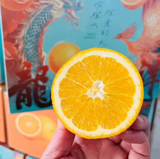 【六椀菱纽荷尔脐橙】橙子味浓郁，甜度高，汁水足，果肉细腻，性价比超高的一款橙子 商品图5