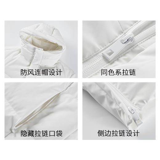 【棉羽】廓形连帽羽绒服1N4113711 商品图2
