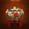 【彼达思】戴嘉林景泰蓝百花将军罐茶叶罐高档商务礼品 商品缩略图1