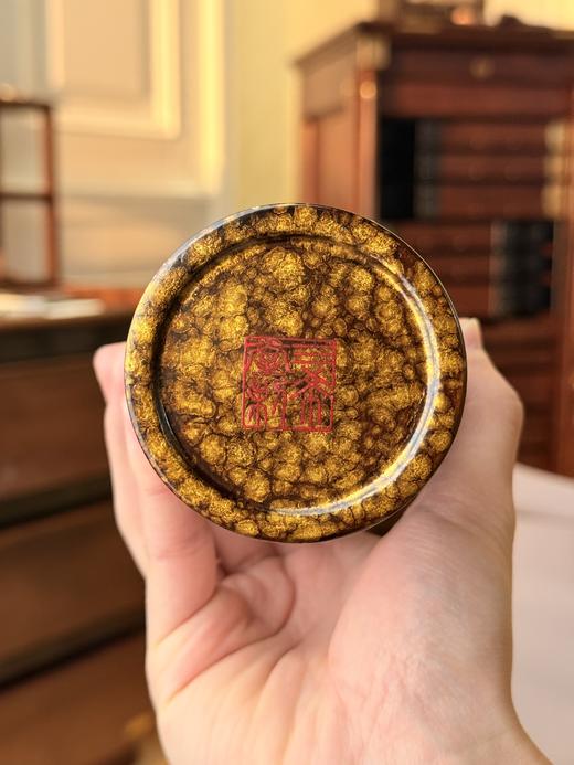 三希堂  中国红大漆花瓶 商品图3