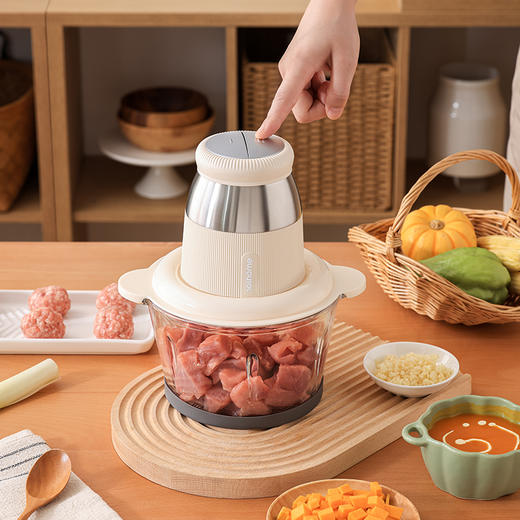 北欧欧慕 多功能料理机（绞肉机）NM-LG1002 商品图0