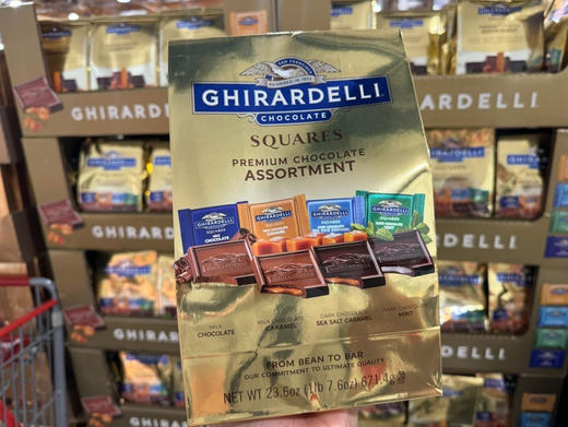 📣美国🇺🇸直邮特价220元🉐包税包邮到手了🔥🔥Ghirardelli吉尔德利经典综合巧克力！每袋671.4g内含四种口味！ 商品图0