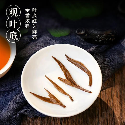 中茶滇红 特级琥珀金针 云南大叶种功夫茶红茶茶叶礼盒装送礼推荐 商品图5