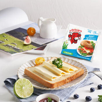 乐芝牛芝士奶酪片三明治淡味200g/10片装 高钙营养早餐吐司汉堡芝士 /粮油调味 /奶酪黄油 /奶酪/奶酪制品 商品图4