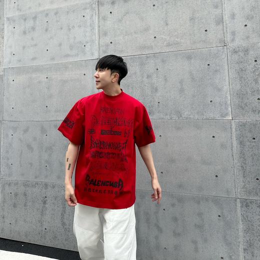 B家 涂鸦经文短袖 四个色（JN） 商品图3