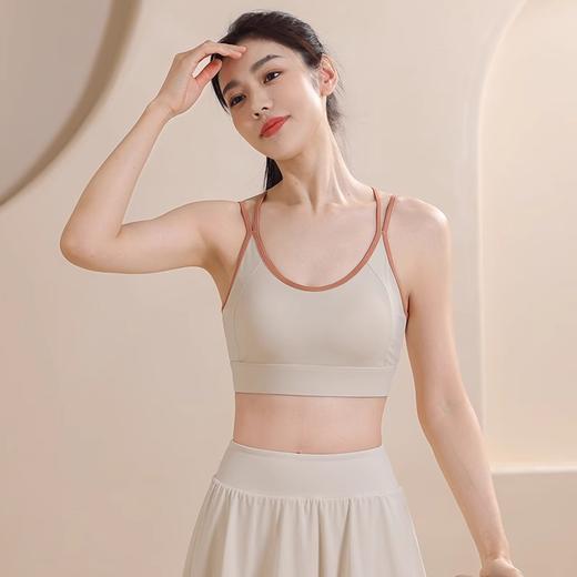 【147元任选3件】跃牌【蚂蚁运动】系列 运动内衣女防震聚拢跑步性感美背瑜伽背心X1372（活动产品，收货7天内支持退换） 商品图2