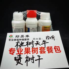 桃树天牛防治组合，强渗透，外打内死，树干喷雾使用