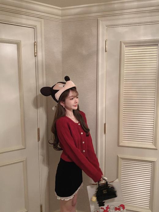 金蘑菇菇 “新年来点红色吧” /精选四款过年开运红 氛围感内搭 商品图2