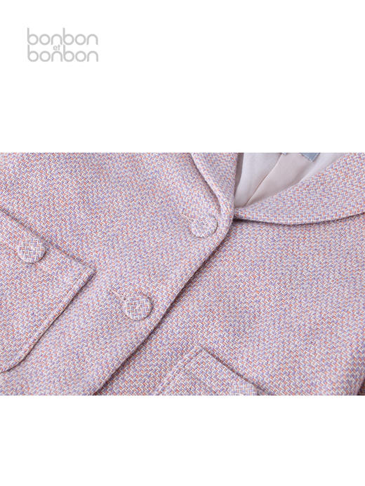 女童精致羊毛套装 商品图3