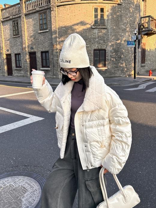 短款厚羽绒HJ6R10-凝脂 商品图1